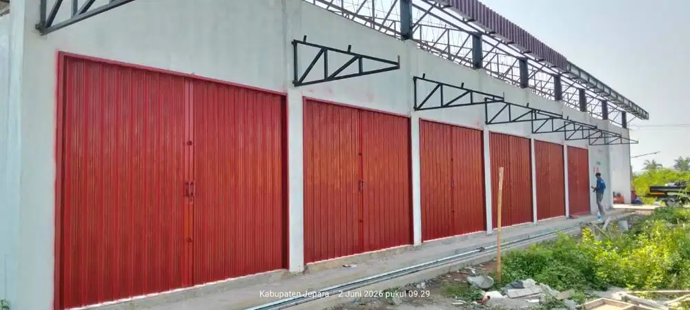 Folding Gate untuk Koperasi, Gerai Usaha Desa, Minimarket, Kios & KDMP