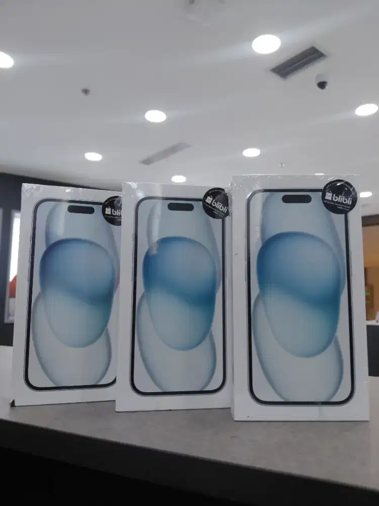 iphone 15 new 128 bisa kredit garansi resmi dapat waranty human error