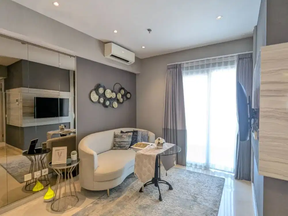 Apartemen One Icon 2BR Full Furnish Pusat Kota Surabaya