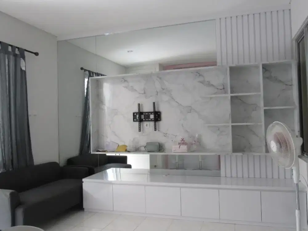 DISEWAKAN RUMAH SEMI FURNISHED DI MILLANO VILLAGE GADING SERPONG