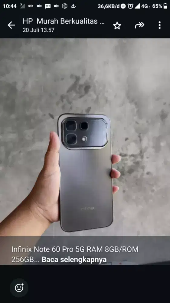 Infinix Note 60 Pro 5G RAM 8GB/ROM 256GB