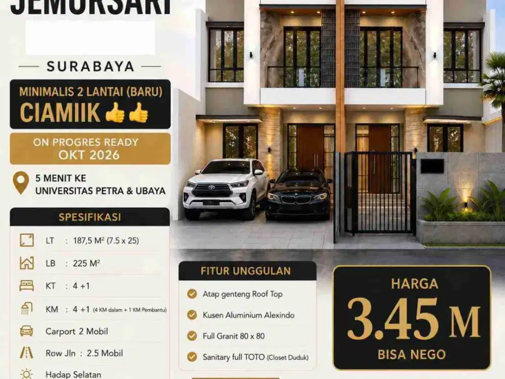 rumah baru jemursari