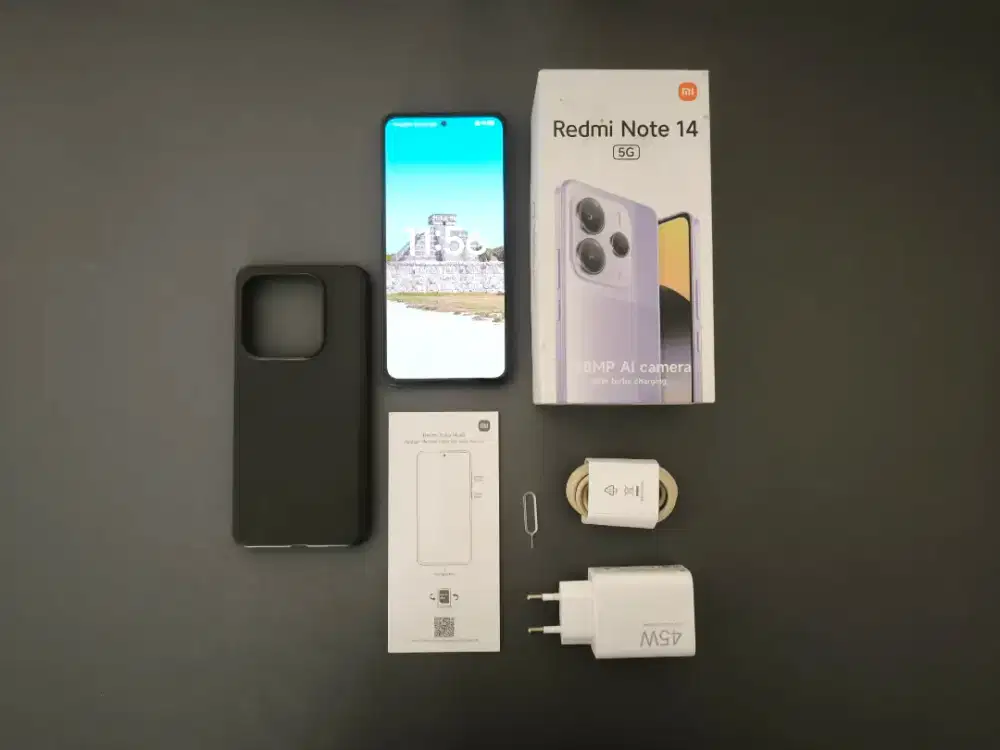 Xiaomi Redmi Note 14 5G 12/512 - Fullset Istimewa, Ex Garansi Resmi