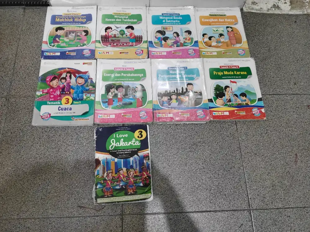 Buku paket kelas 3 SD