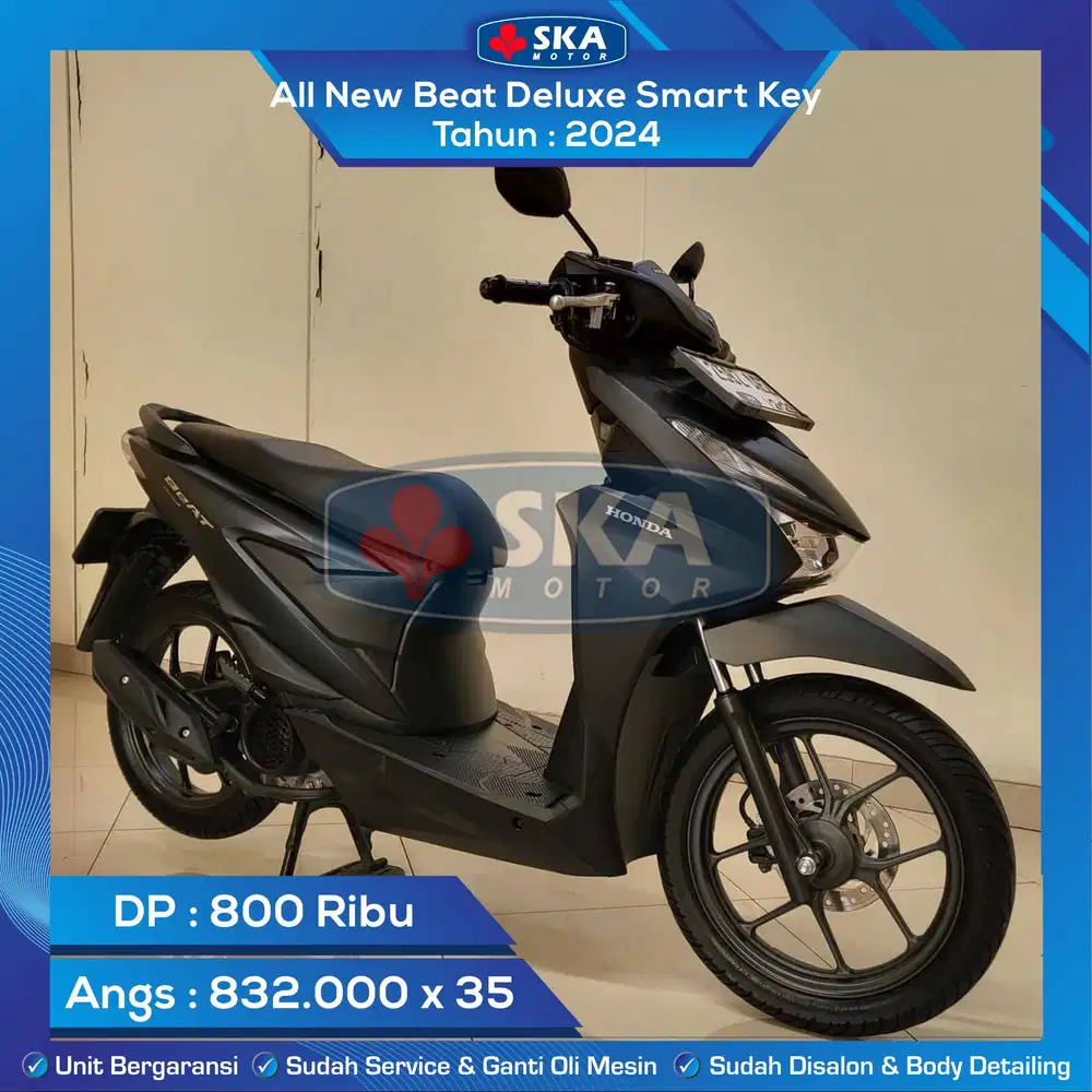 Honda All New Beat Deluxe Smart Key Tahun 2024