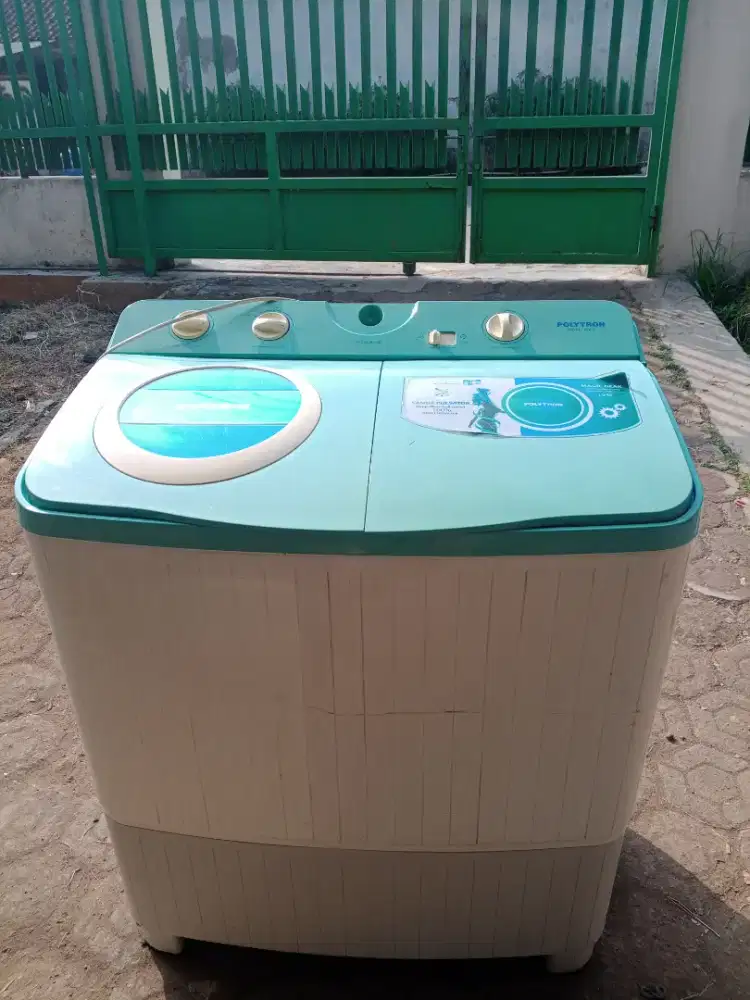 Mesin Cuci Merk Polytron Kapasitas 9Kg Normal Siap Pakai