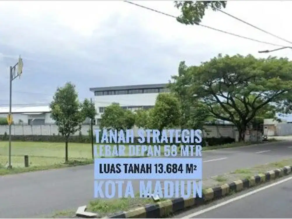 (W) Tanah LD 58 mtr, Ringroad Barat KOTA MADIUN, Lokasi Strategis