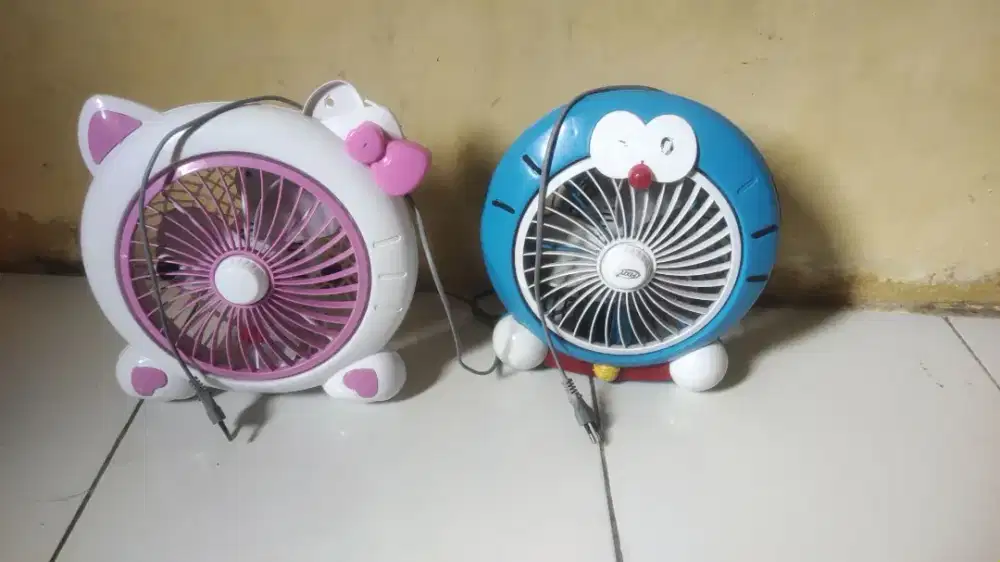 kipas angin baru dan bekas