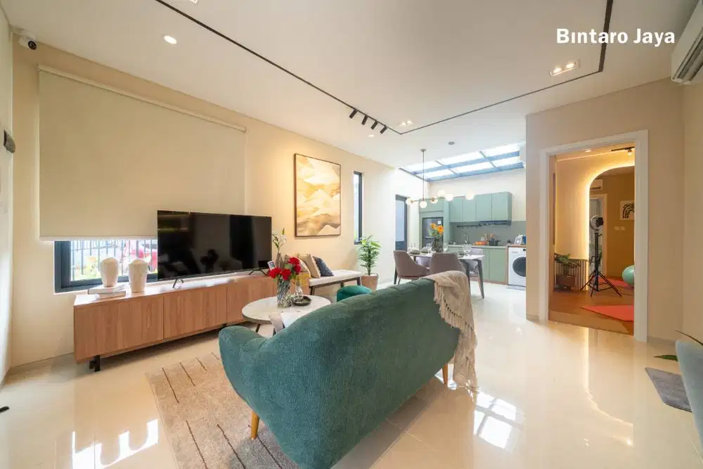 Rumah Baru Dijual Tipe Aira 6x12 di Discovery Riviera Bintaro, 2 Lanta