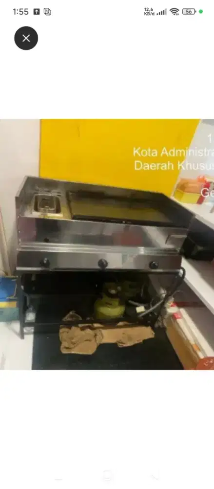 Grill set siap pakai