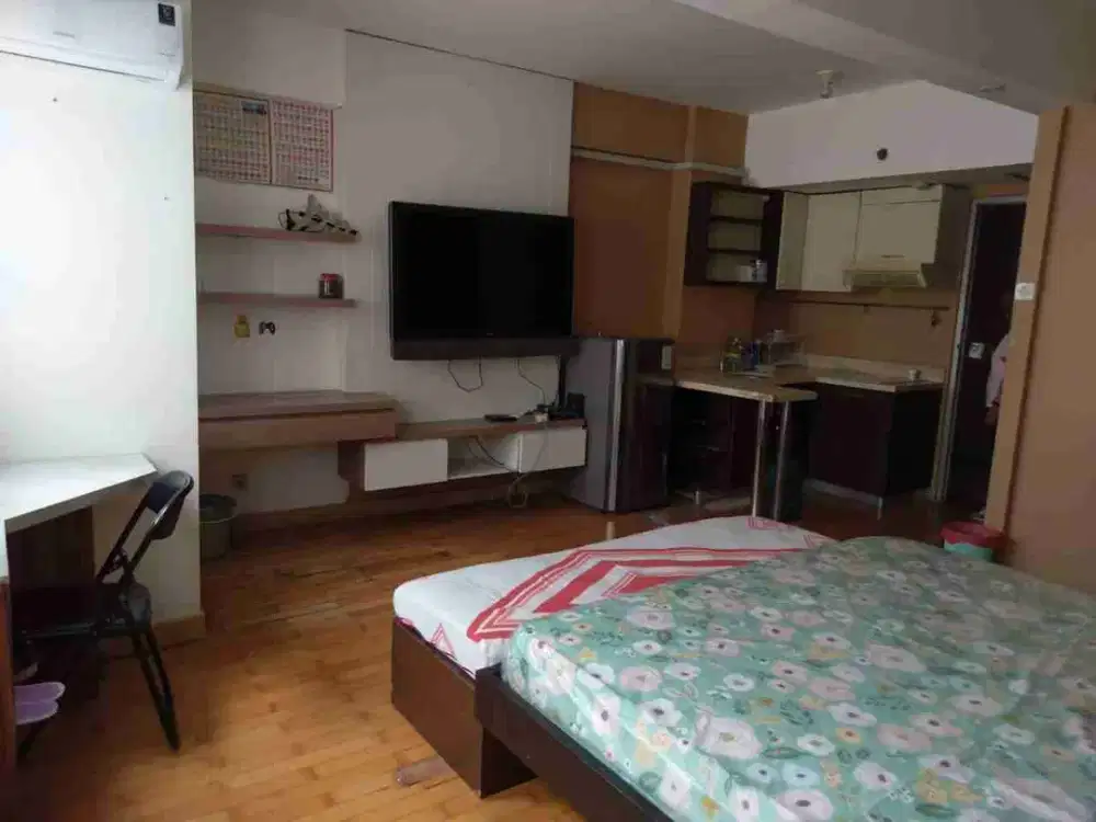 Dijual  Apartemen 2BR jadi 1 BR di Puncak Permai Tower  A