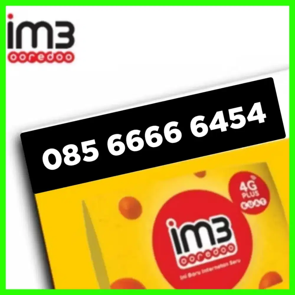 Nomor cantik Indosat Im3 super