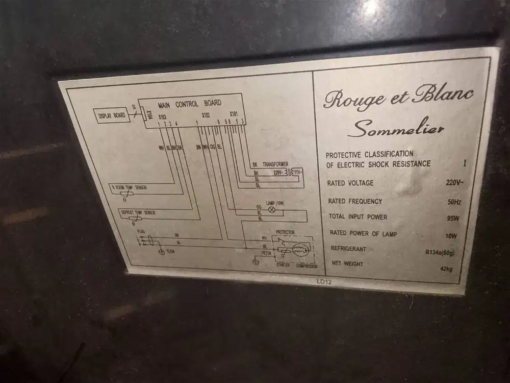 Wine Chiller Rogue et Blanc Sommelier