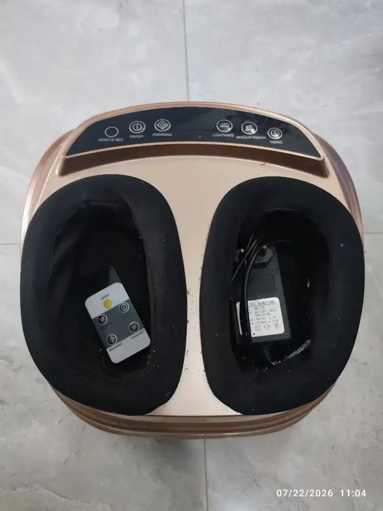 ALAT PIJAT REFLEKSI KAKI DENGAN PEMANAS - FOOT MASSAGER NOBLE