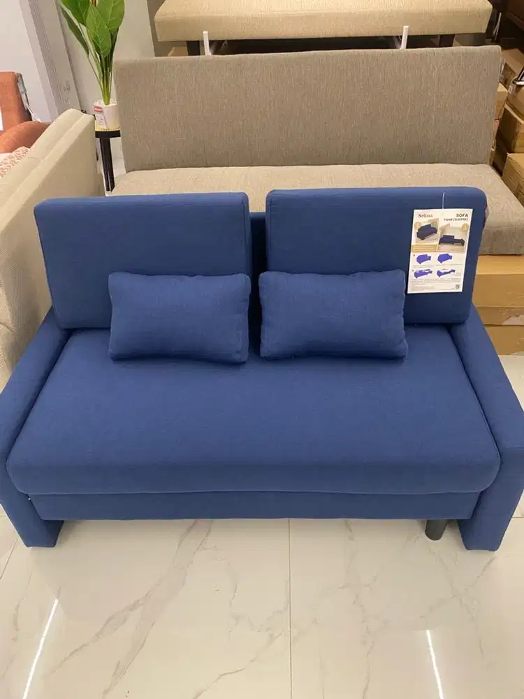 PROMO SOFA SLEEPER TIVON SELMA BLUE