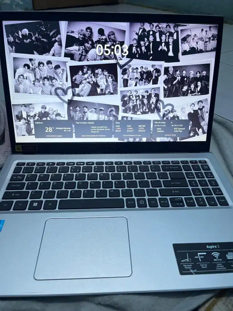 Laptop Acer Aspire 3 i3-1115G4 RAM 4GB DDR4 SSD 256GB