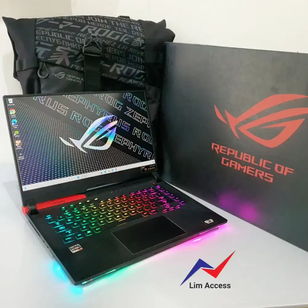 ROG Strix G513QR Nvidia RTX3070 AMD Ryzen 7 Laptop Gaming Asus