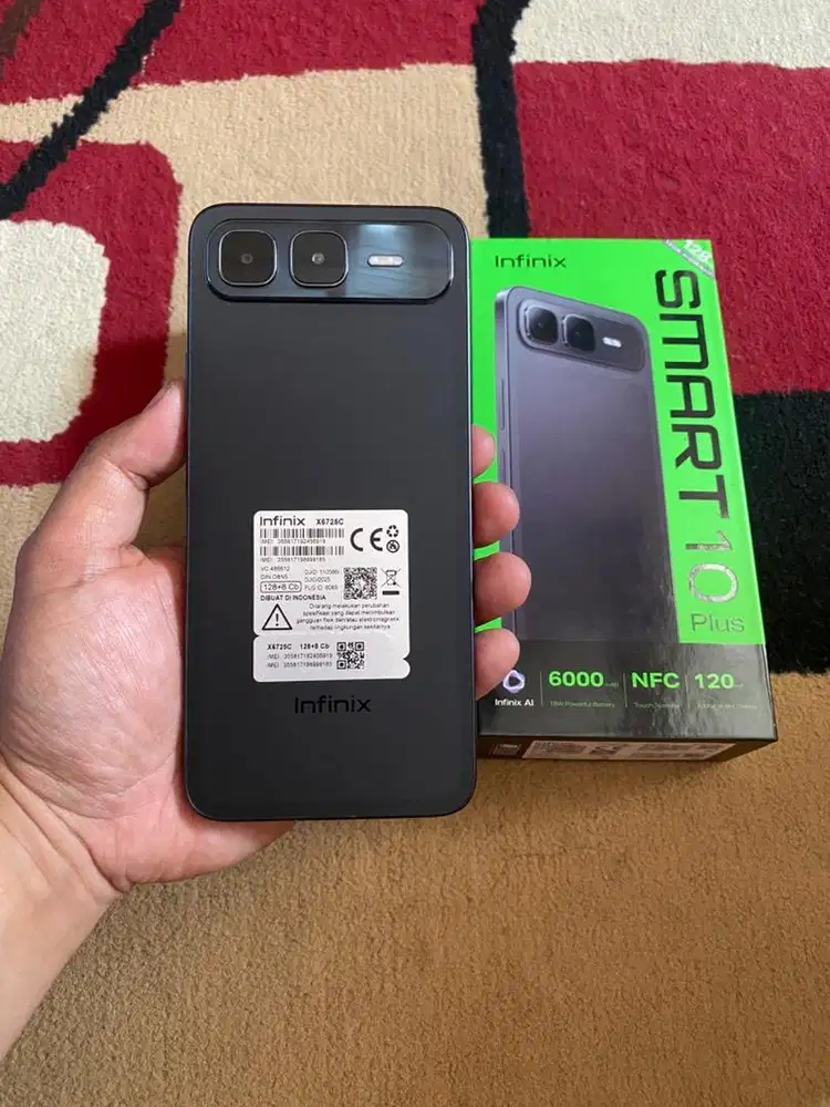 BISMILLAH INFINIX SMART 10 PLUS RAM 8/128 FULSET MULUS