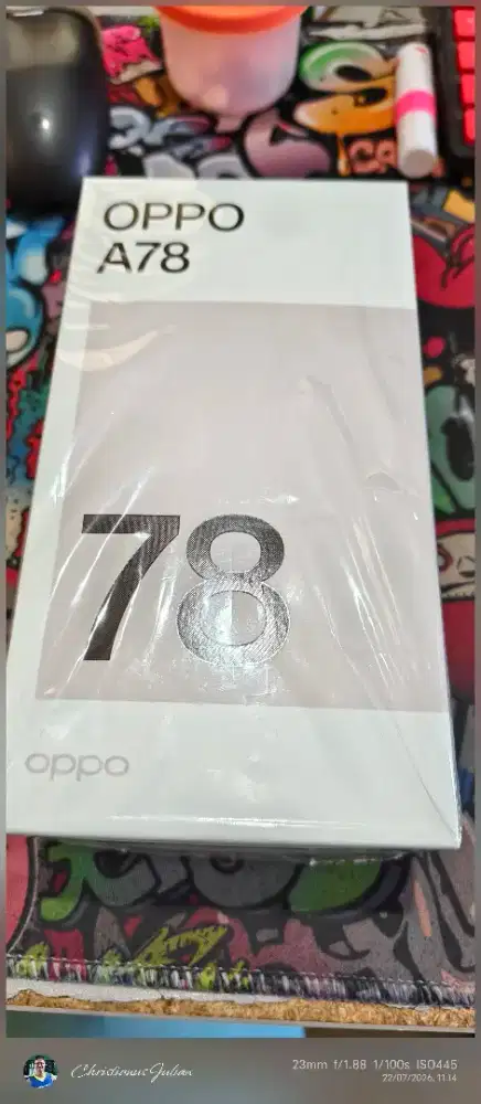HP oppo opo A78 Ram 8gb internal 256gb