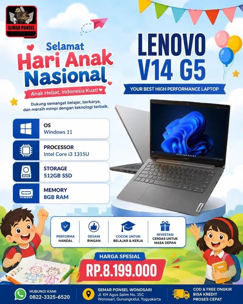 LENOVO V14 G5 NEW