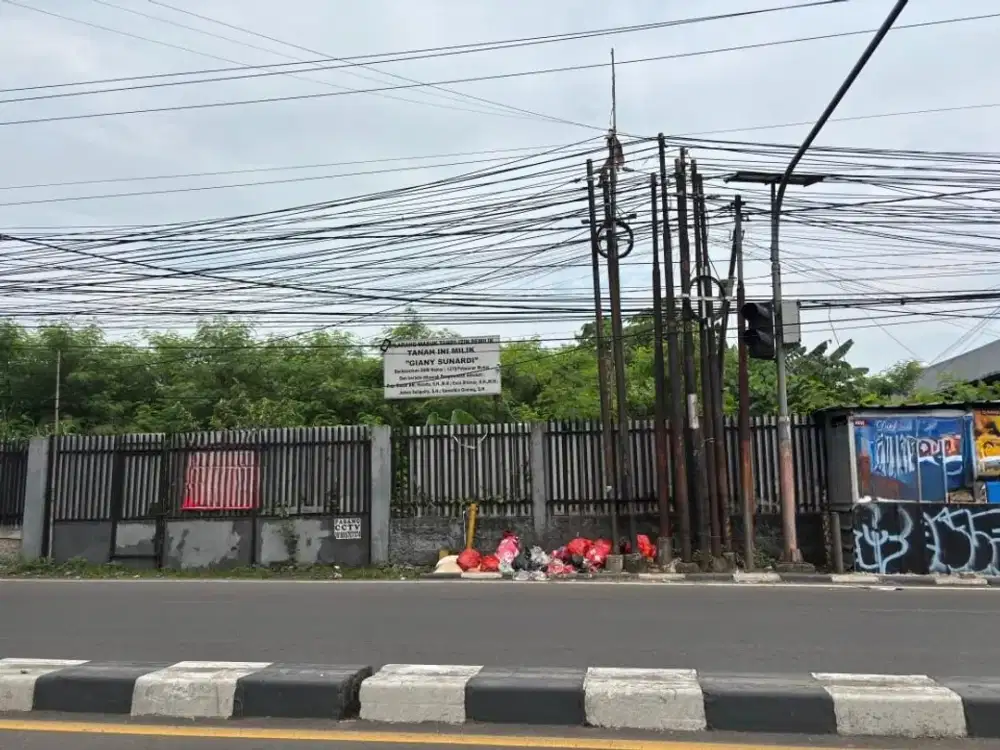 Kavling Strategis!! Dijual Kavling Luas 1680 Meter Depan Jalan Raya Jakarta Bogor