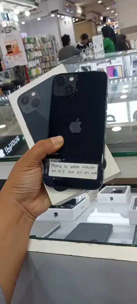 Hp second iphone 13 128gb black ibox BH 100% fullset