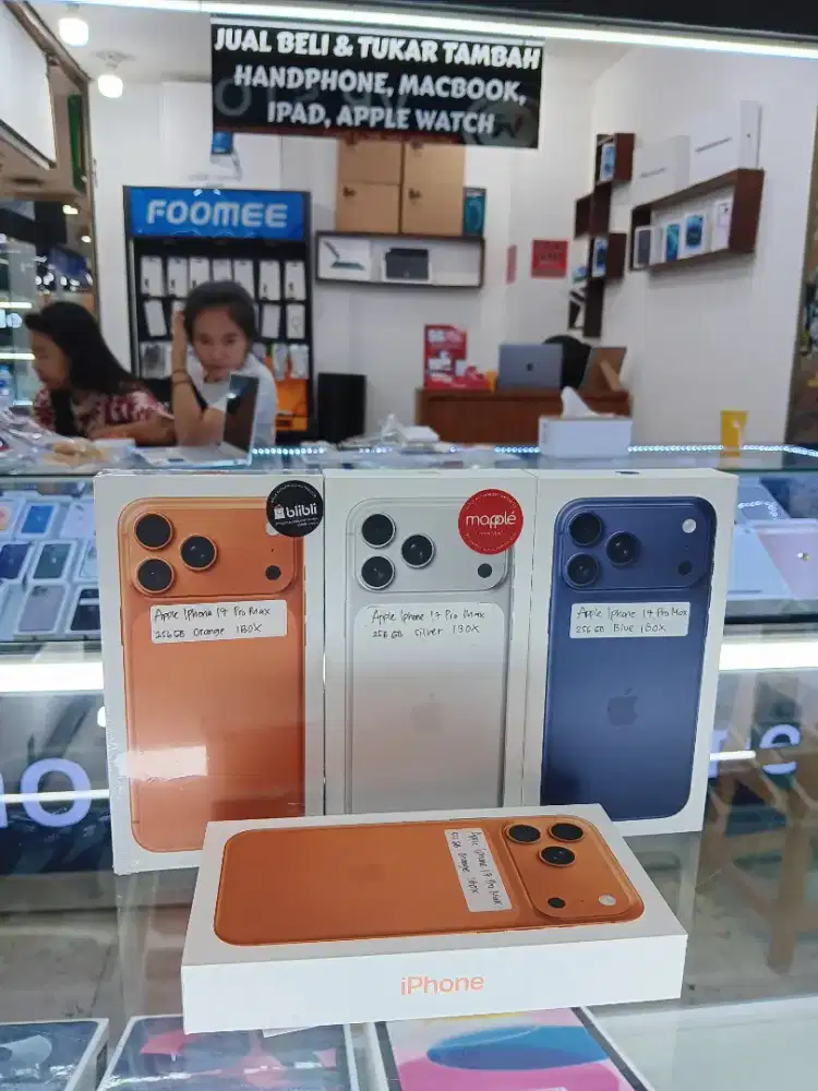 Kredit-TT Kredit iPhone 17 Pro 256GB RESMI Proses Tercepat sekali