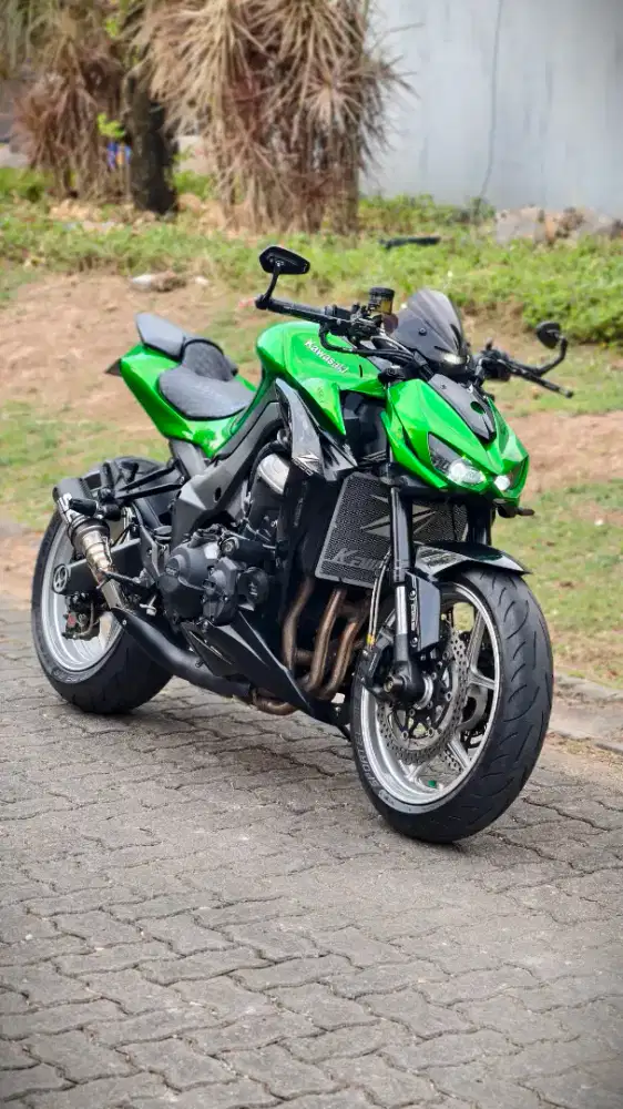 Kawasaki z1000 Sugomi Green FP, brg joss, modif banyak