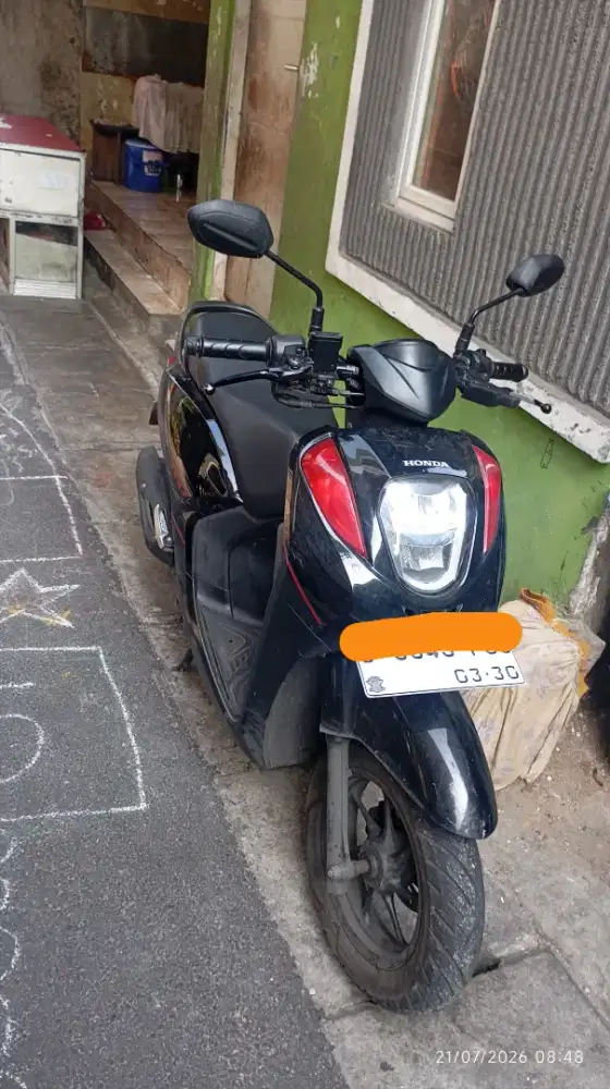 Honda Genio CBS 2025 Hitam