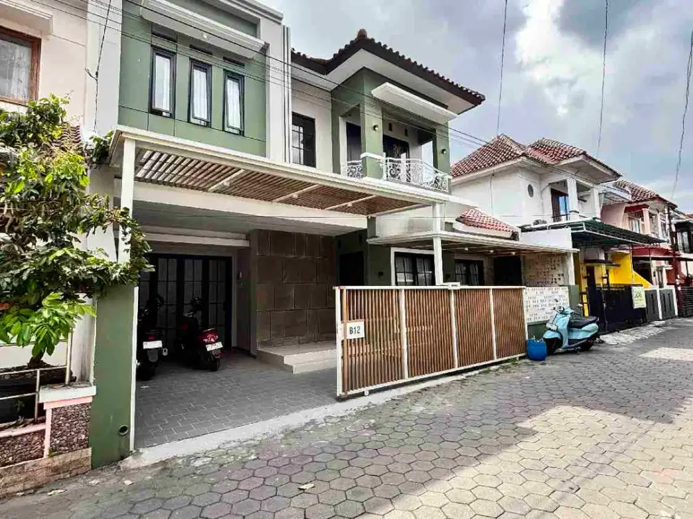 disewakan rumah minimalis 2 lantai dalam perumahan dijongke barat jalan palagan km 7
