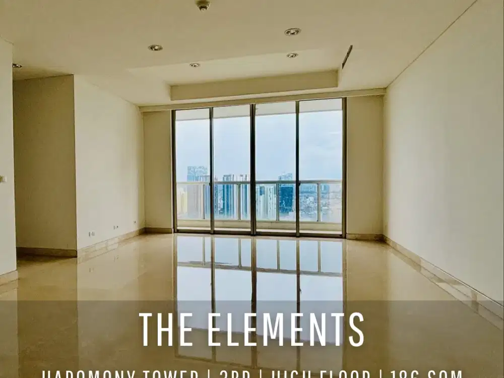 For Sell! The Elements Apartment Tower Harmony 3BR High Floor