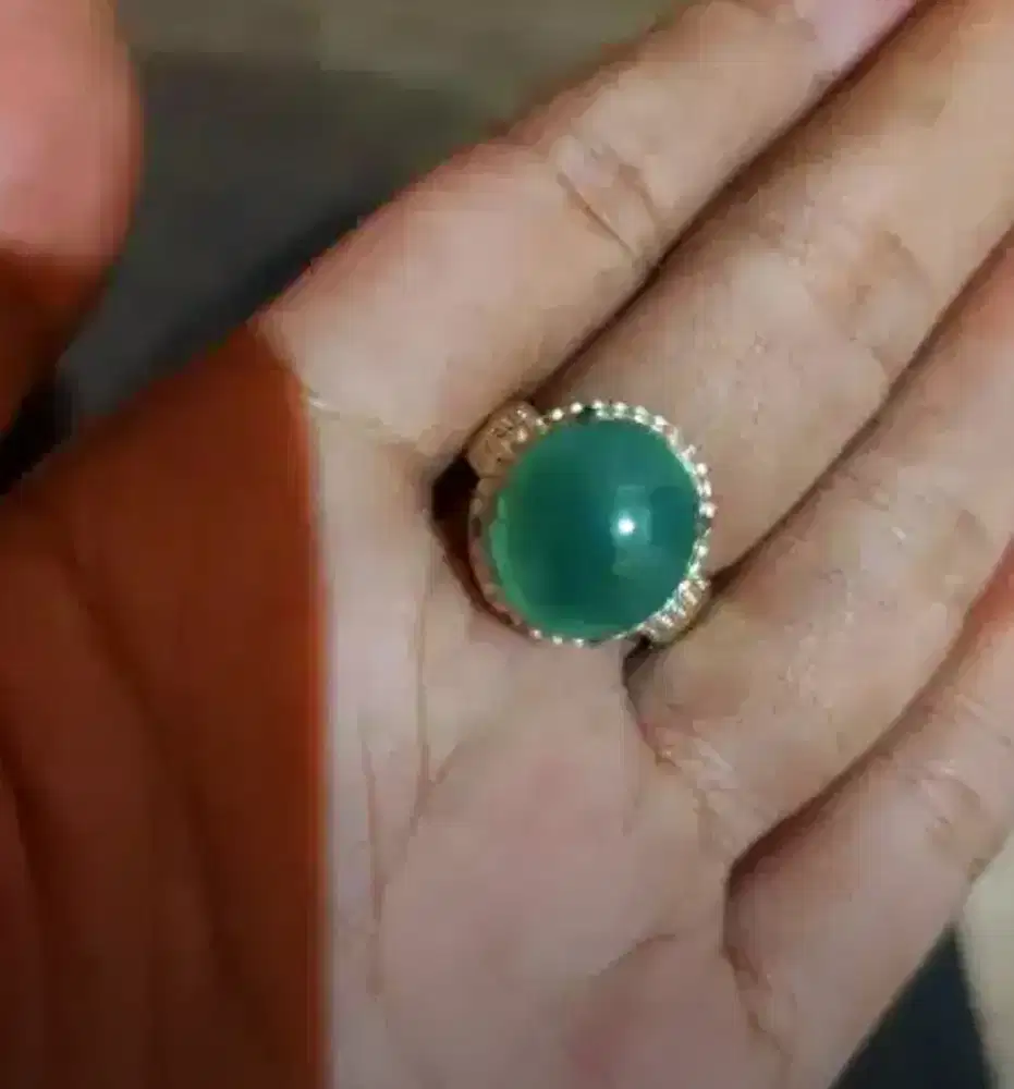 batu cincin giok burma antik natural type A