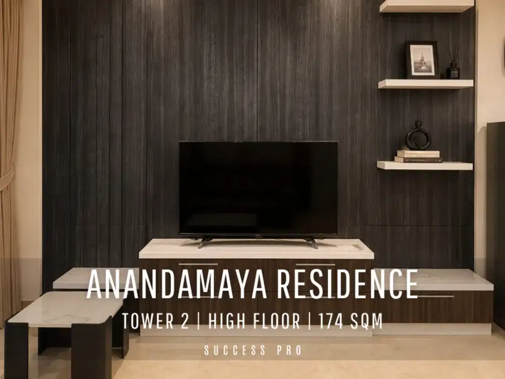 For Sell! Anandamaya Residence Tower 2 High Floor