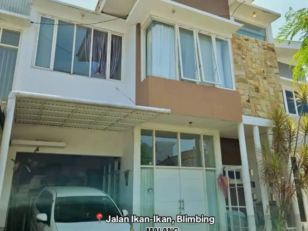 Rumah Di Jalan Ikan-Ikan, Area Borobudur Blimbing Kota Malang