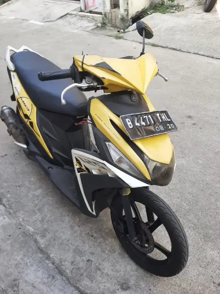 Yamaha Mio M3 2015 ss lengkap mesin bagus plat B DKI