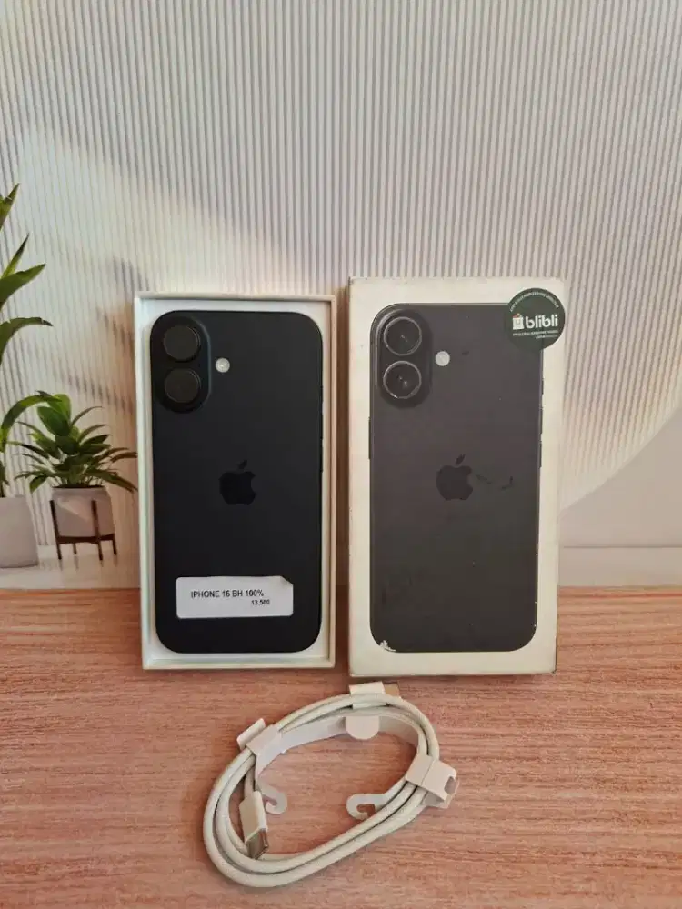 Iphone 16 128 ibox bh 100%