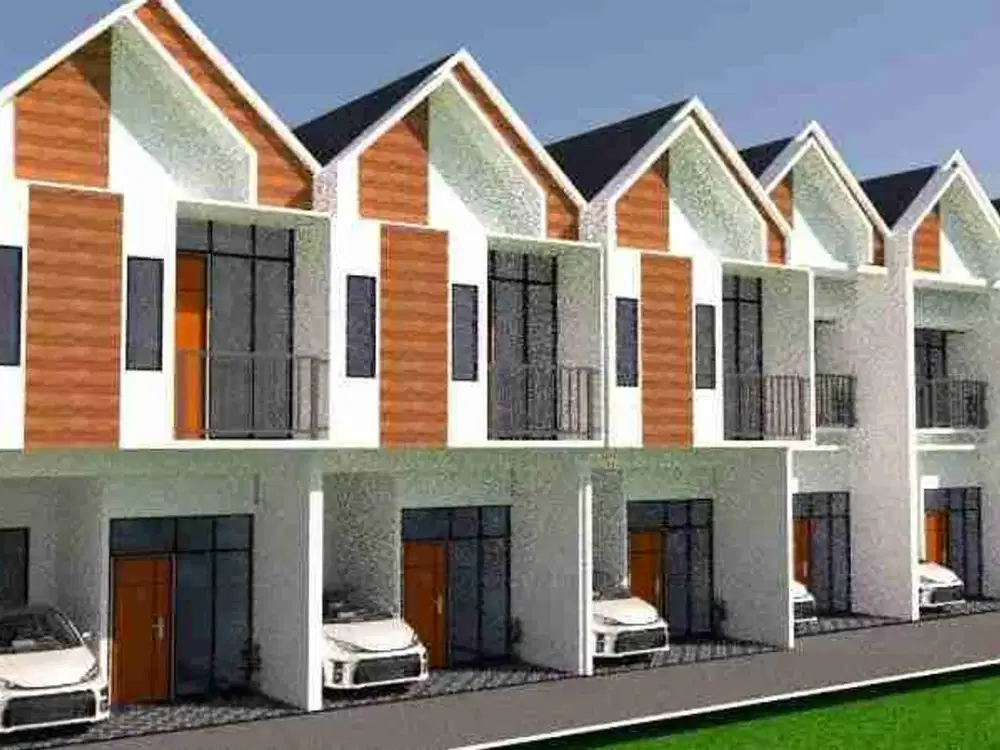 Jual Rumah Baru di Bintara Bekasi Barat Dekat Tol JORR, Murah Cluster 2 Lantai