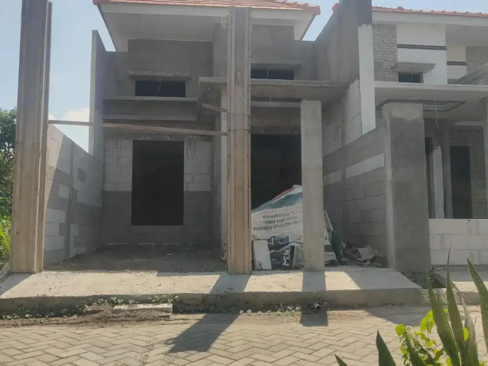 Rumah Baru On Progress Lokasi Sidokepung Buduran Sidoarjo Berbatasan Dengan Sukodono