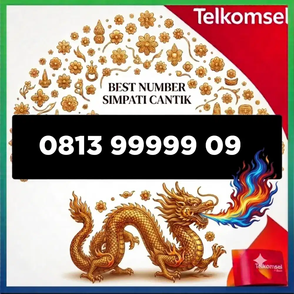 Nomor cantik simpati Telkomsel super