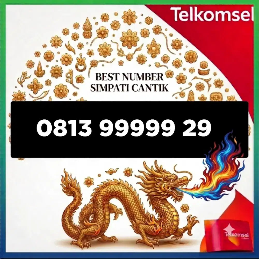 Nomor cantik simpati Telkomsel super