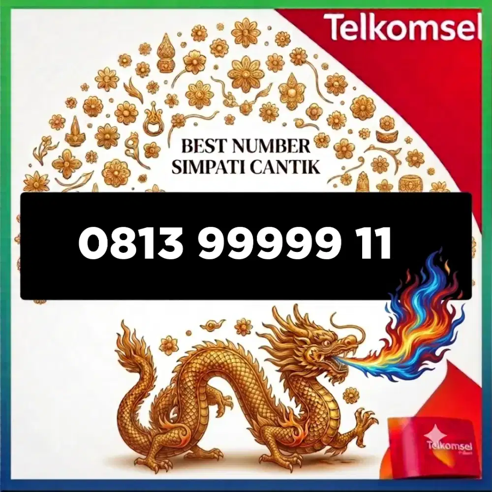Nomor cantik simpati Telkomsel super