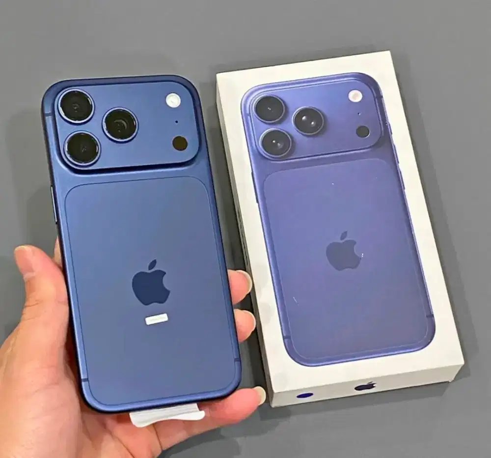 iPhone 17 Pro Max 256GB Deep Blue Resmi 2 minggu pake like new