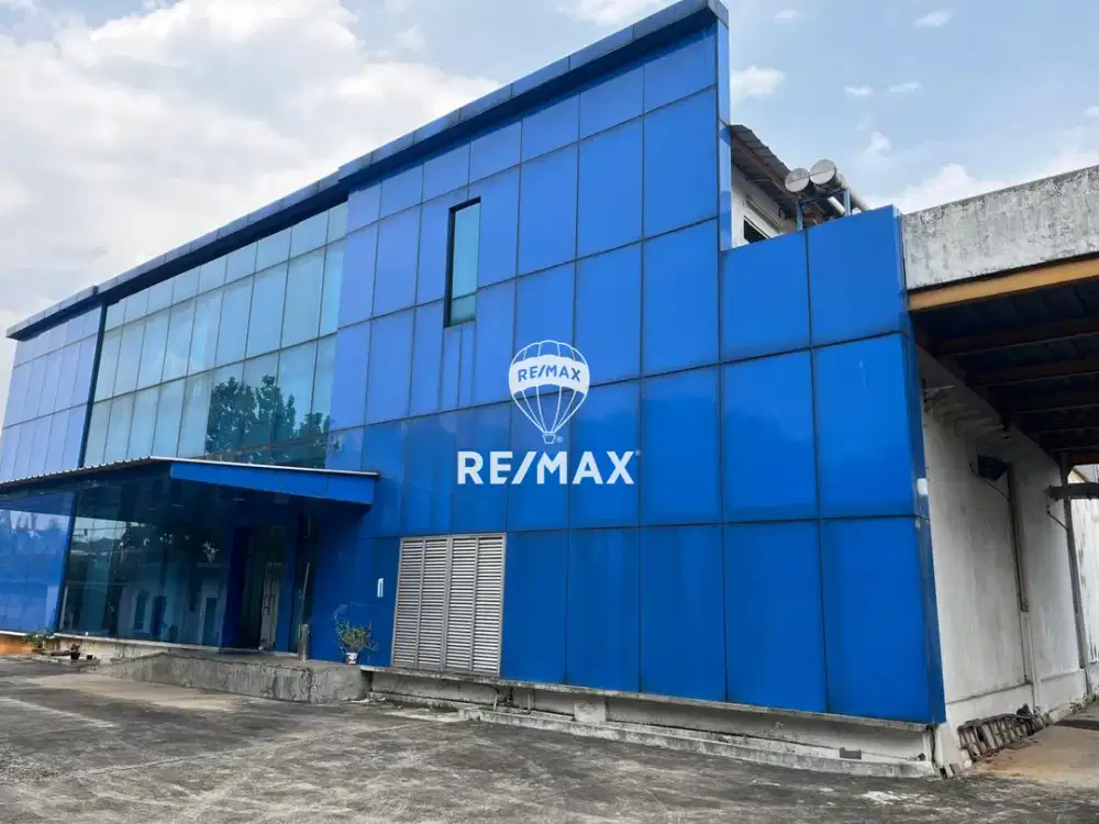 DIJUAL, TURUN HARGA, Depok, Cimanggis, Bangunan Ex Pabrik Percetakan, dekat tol