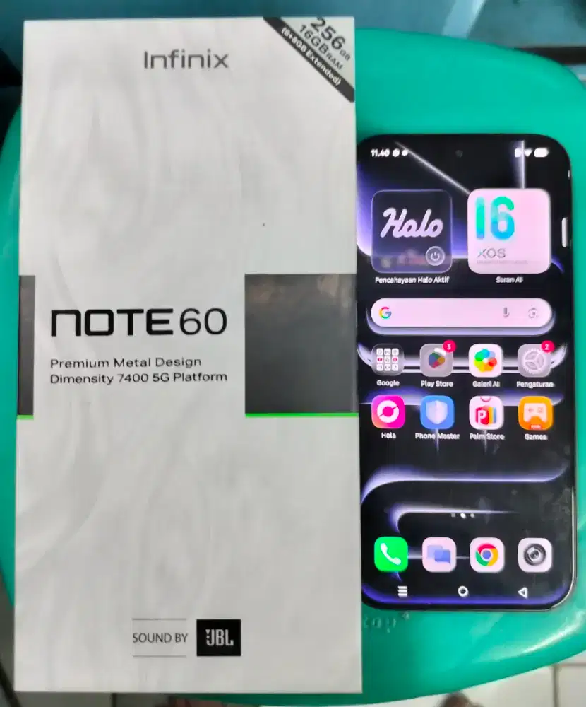 INFINIX NOTE 60 BASIC 8+8/256Gb HP+DUS AJA