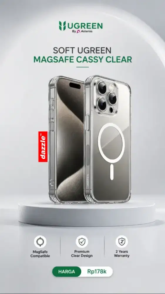 Soft Ugreen Magsafe Cassy Clear