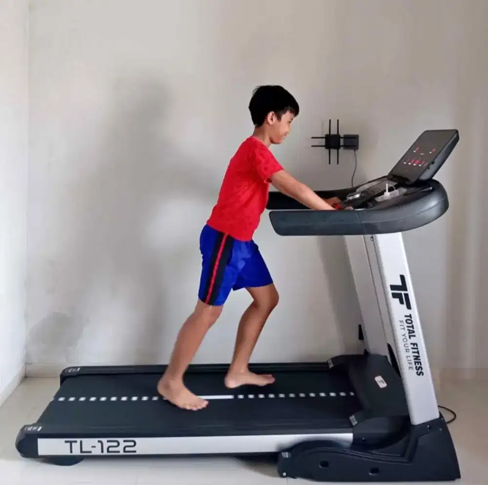 BIG TREADMILL TL 122 POWER 3 HP ALAT FITNESS AUTOINCLINE KUAT KOKOH