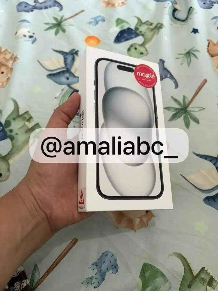 Iphone 15 128gb Hitam Resmi New Segel Digimap (BNIB)