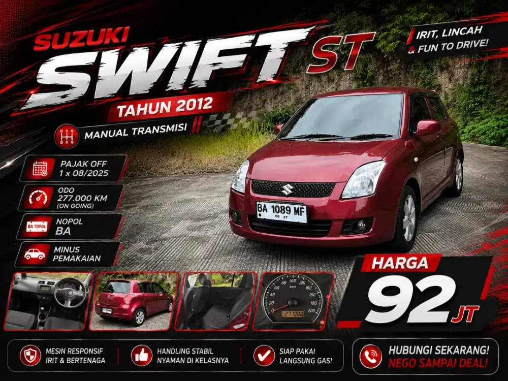 Suzuki Swift ST 2012 MT