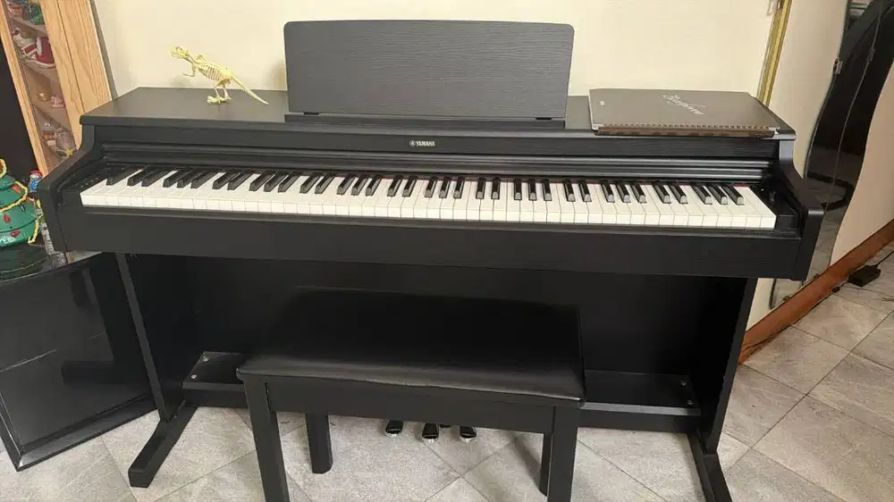 Dijual Piano Yamaha YDP-165 + Furniture Stand Original