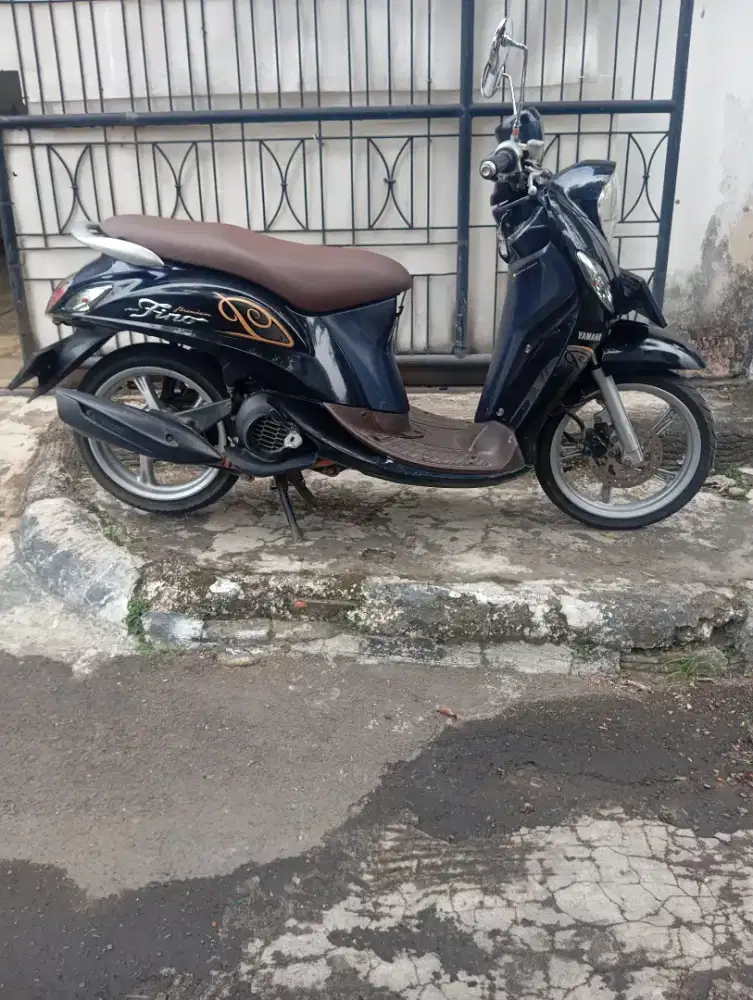 Yamaha Fino 125 Fi 2019 fulori mulus pjak panjang mesin alus